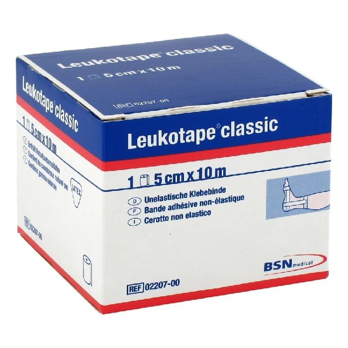 LEUKOTAPE Classic 5 cmx10 m weiß